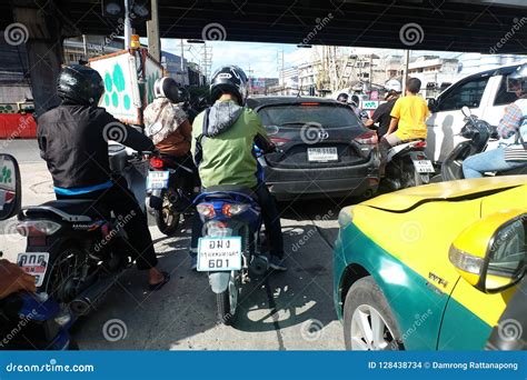 Driver Of Motorcycle Taxis In Bangkok Editorial Image Cartoondealer