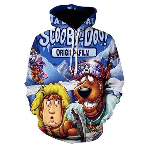 Streetwear Homme Dessin Anim Scooby Doo D Sweats Capuche Imprim S