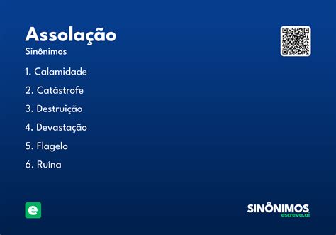 O Que Significa Assolação - Assolação - Significado e Sinônimo - escreva.ai