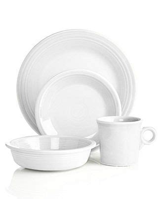 Fiesta Scarlet 4 Piece Place Setting Macy S Dinnerware Fiesta