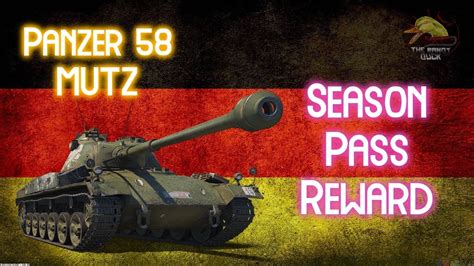 Panzer 58 Mutz Season Pass Reward II Wot Console World Of Tanks