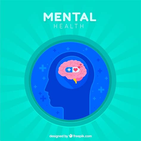 Concepto Moderno De Salud Mental Con Diseño Plano Vector Gratis