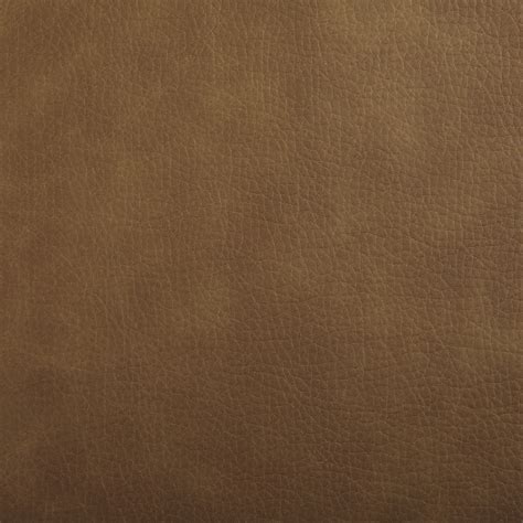 Nougat Brown Leather Grain Vinyl Upholstery Fabric By The Yard