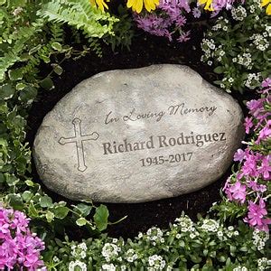 Personalized Memorial Garden Stones - In Loving Memory