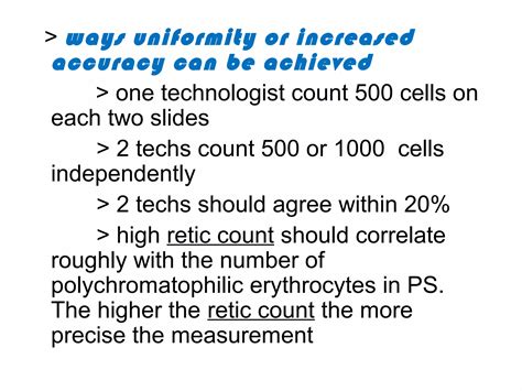 Reticulocyte Count Ppt