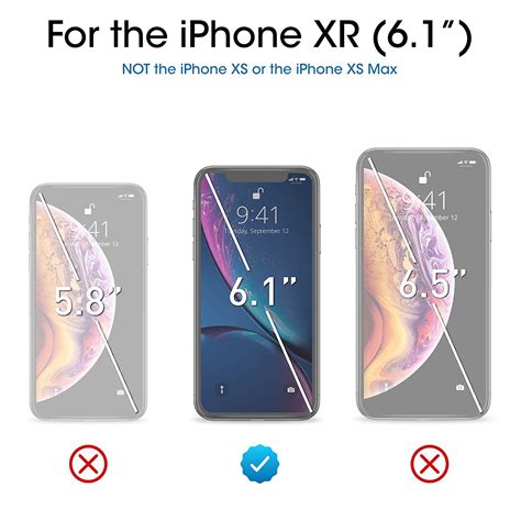 Iphone Xr Screen Protector Glass Pack Amfilm Iphone Xr