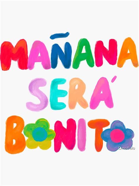 Manana Sera Bonito Karol G Sticker For Sale By Omoyolo