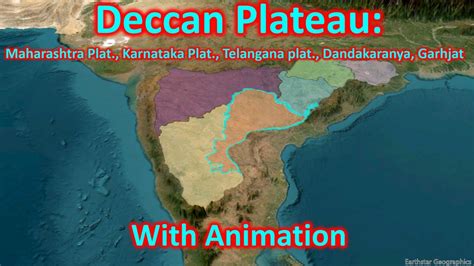 Deccan Plateau Maharashtra Plat Karnataka Plat Telangana Plat