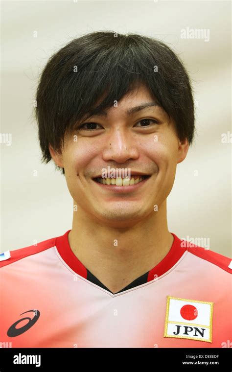 Daisuke Yako JPN May 21 2013 Volleyball Press Conference Of Men