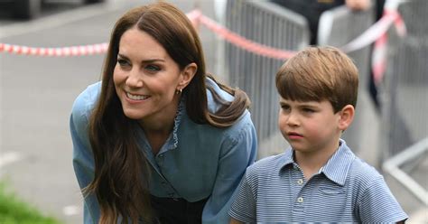 El Cari Oso Apodo Con El Que Kate Middleton Se Dirige A Su Hijo Louis