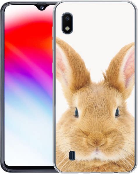 Samsung Galaxy A10 Hoesje Kinderen Konijn Kind Meisjes