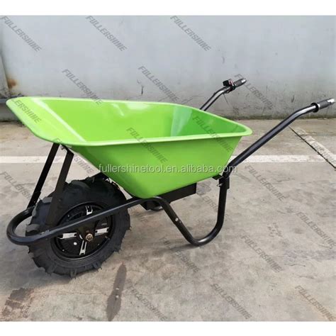 Super Quality Electric Motorized Wheelbarrow For Garden 75l Buy 120kg