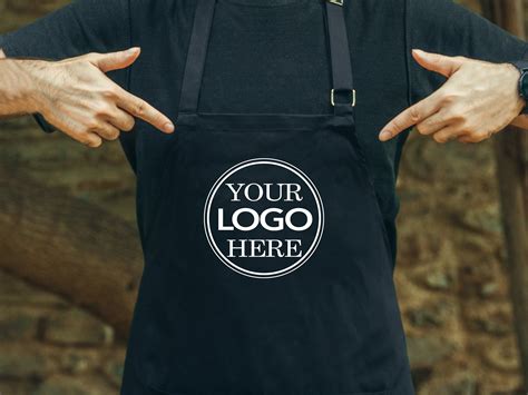 Custom Logo Apron Personalized Apron Custom Apron Aprons Etsy