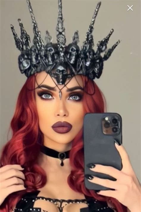 Gothic Crown Evil Queen Dark Fairy Crown Vampire Crown Etsy In 2023