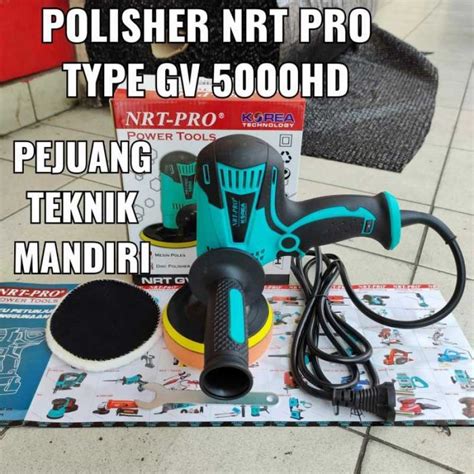 Promo MESIN POLES MOBIL MOTOR NRT PRO GV 5000 HD POLISHER NRT PRO