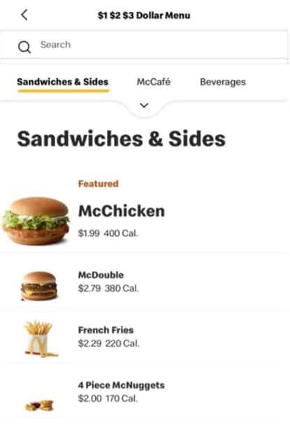 Exploring the McDonald’s $1 $2 $3 Dollar Menu (Calories and Prices)