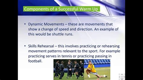 Easy Gcse Pe Tutorial Learn The Components Of A Warm Up Youtube