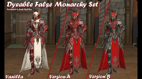 Dyeable False Monarchy Xiv Mod Archive