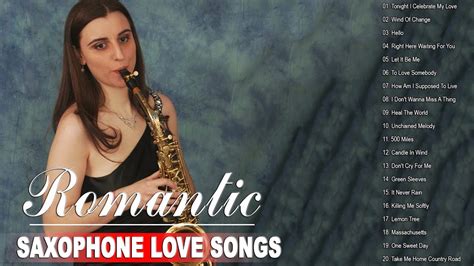 Top 50 Saxophone Romantic Love Song Instrumental The Very Best Of Sax Piano Guitar Love Songs