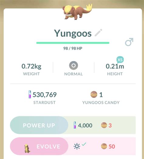 Pokemon GO Yungoos Has Special Requirement to Evolve