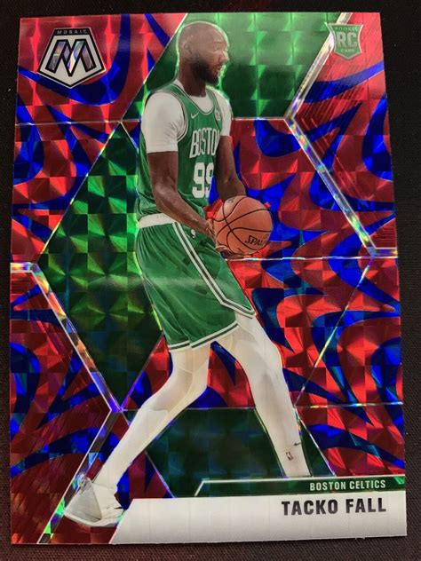 Panini Mosaic Rookies Reactive Blue Prizm Tacko Fall Rc