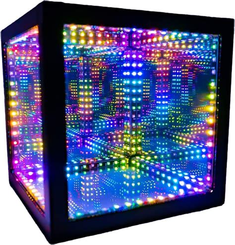 The Hyperspace Lighting Company Hypercube Infinity Cube Led Light With