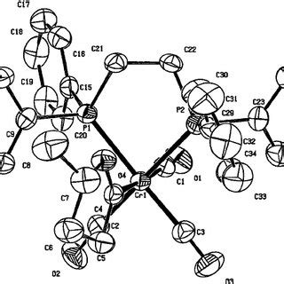 Molecular Structure Of With Atom Numbering Thermal Ellipsoids Are