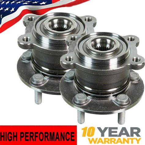 2 Rear Wheel Bearing Hub For 2013 2014 2015 2016 2017 2019 Ford Escape Awd Ebay