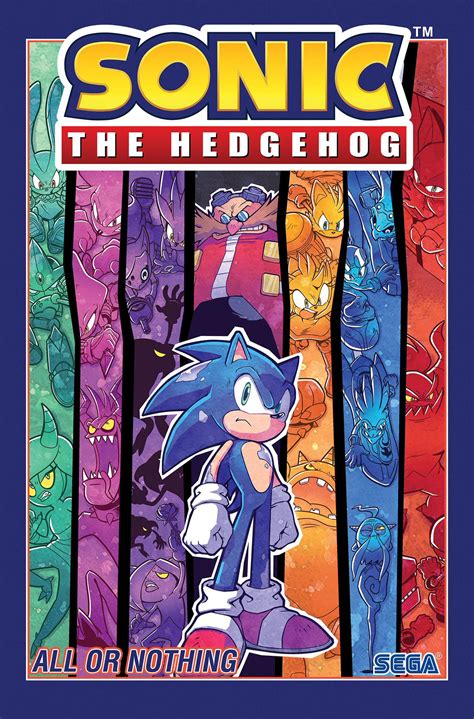 Sonic IDW Comics Volume 7: All Or Nothing cover revealed! (Cover ...