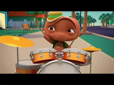 Los Mini Beat Power Rockers La Mudanza De Wat Serie Animada En