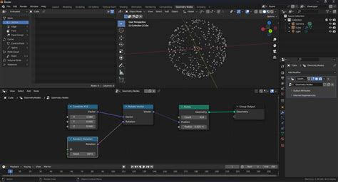 109846 Geometry Nodes Add Random Rotation Node Blender Blender