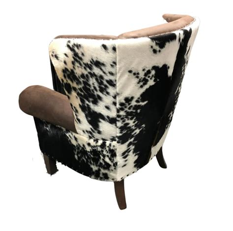 Cowhide Accent Chair On Sale Free Delivery