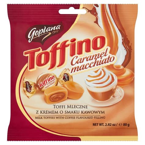 Goplana Toffino Caramel Macchiato Toffi Mleczne Z Kremem O Smaku