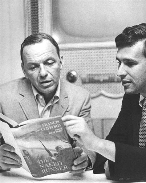 Frank Sinatra On The Set Of The Naked Runner
