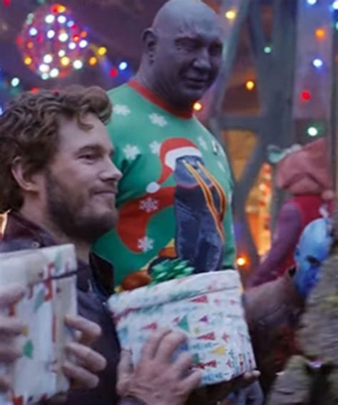 The Guardians Of The Galaxy Holiday Special Drax Sweater