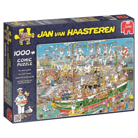 Jan Van Haasteren Tall Ship Chaos 1000 Pieces Jan Van Haasteren