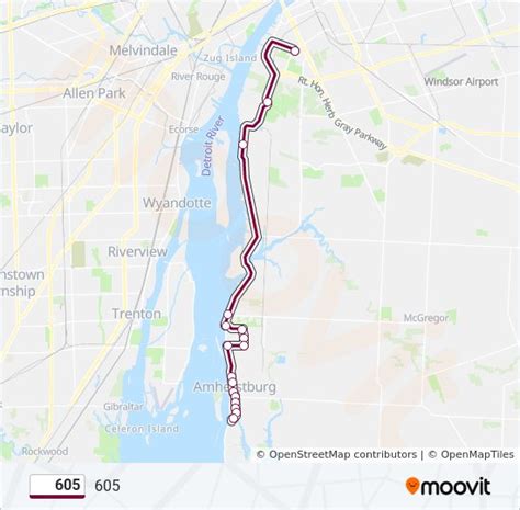 605 Route Schedules Stops Maps 605 Updated