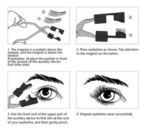 Juego De Pestañas Postizas Magnéticas Con Aplicador Cuotas Sin Interés