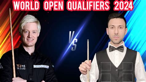 Neil Robertson Vs Victor Sarkis World Open Qualifiers 2024 Full