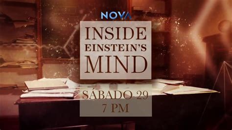 NOVA INSIDE EINSTEIN S MIND sábado 29 de octubre a las 7pm por