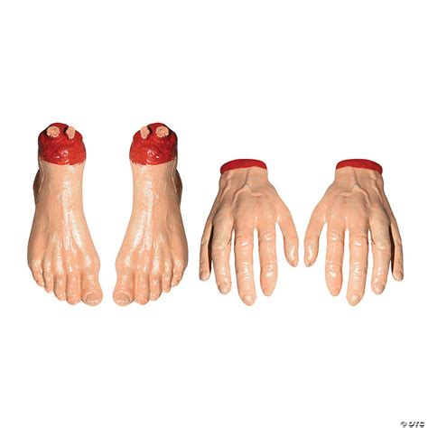 Severed Hands And Feet Halloween Decoration