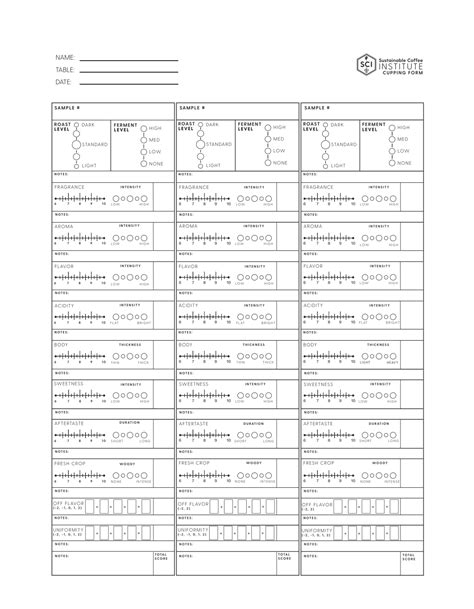 SCI Cupping Form Pdf Google Drive