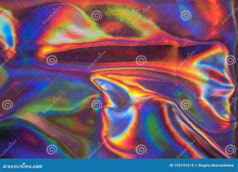 Holographic Abstract Colorful Backdrop Stock Image Image Of Hologram