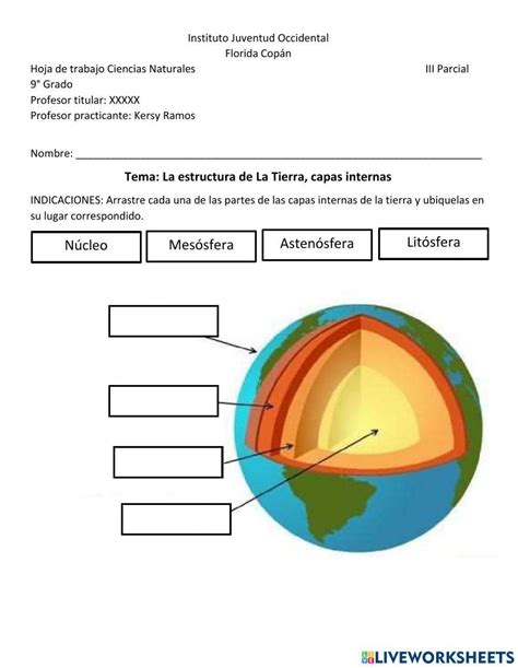 Capas Internas De La Tierra 1079386 Kersy Elizabeth