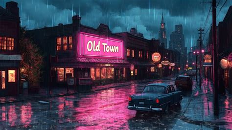 Vibe Out With Nostalgic 1980s 90s Lofi Hip Hop Beats Japanese Town