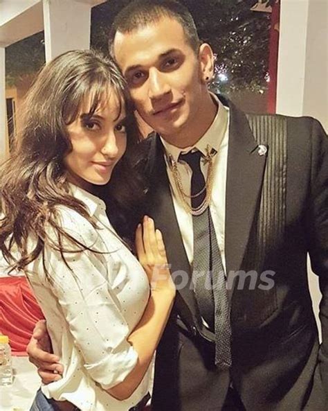 Prince Narula and Nora Fatehi Photo