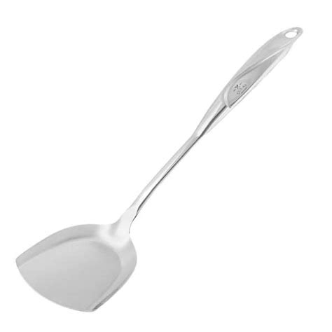 Zulay Kitchen 148 In Stainless Steel Wok Turner Spatula Z Stnlss Stl