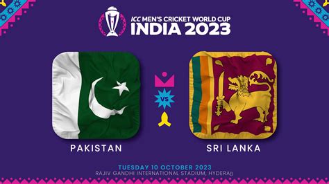 Pakistan vs Sri Lanka Match in ICC Men's Cricket Worldcup India 2023 ...