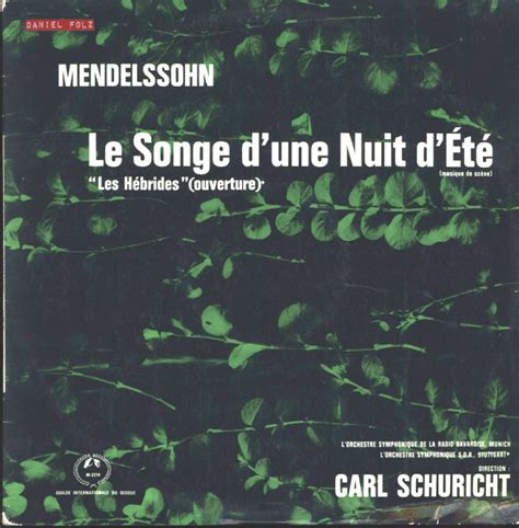 Mendelssohn Le Songe dune nuit dété Carl Schuricht Free