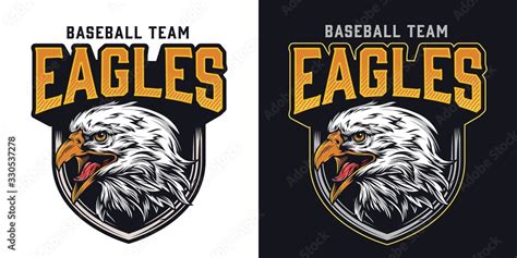 Baseball team colorful logo Stock Vector | Adobe Stock